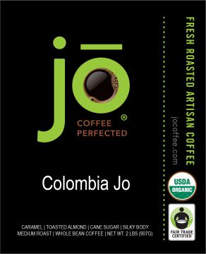 Colombia Jo - 2 lb. Whole Bean